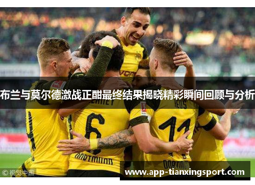 布兰与莫尔德激战正酣最终结果揭晓精彩瞬间回顾与分析